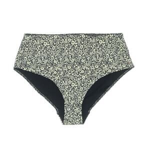 Everlane Large Bathing Suit Bottom Floral Navy White NWT